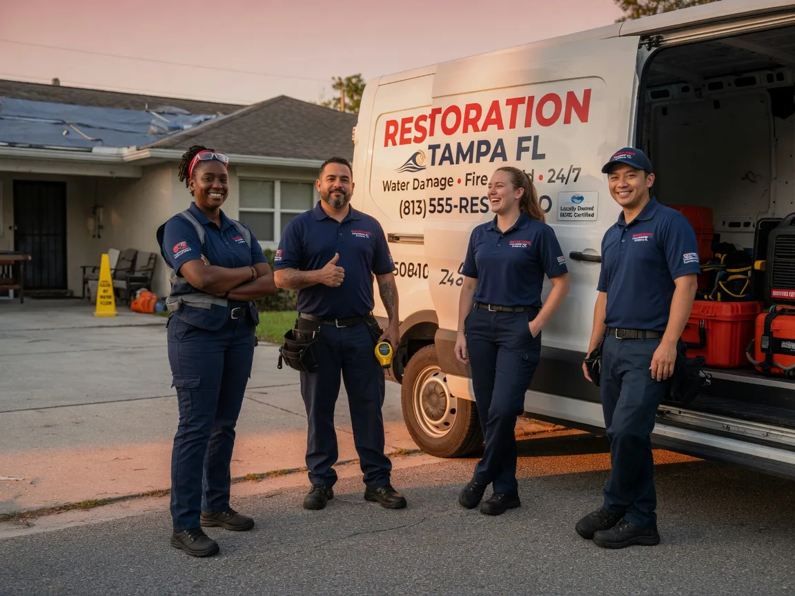 Water Damage Restoration company in Flag Pond, TN
